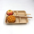 Europe Hot Sale Sugarcane Bagasse Compostable Plates For Fast Food